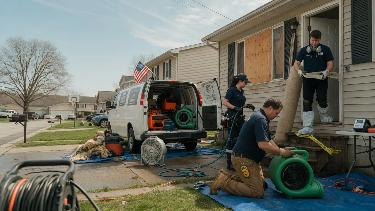 Water Damage Restoration in Orlinda, TN near me